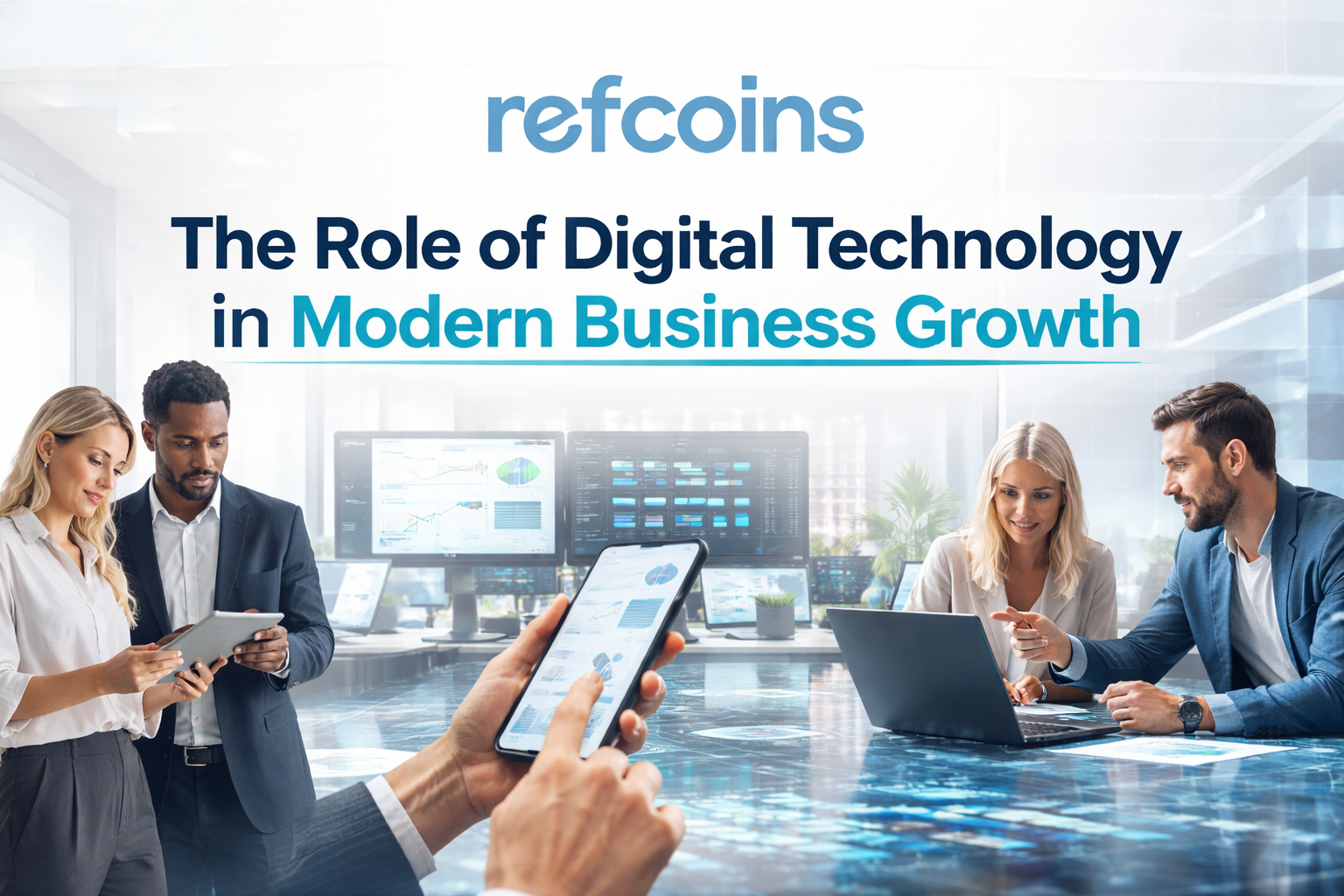 The Role of Digital Technology in Modern Business Growth