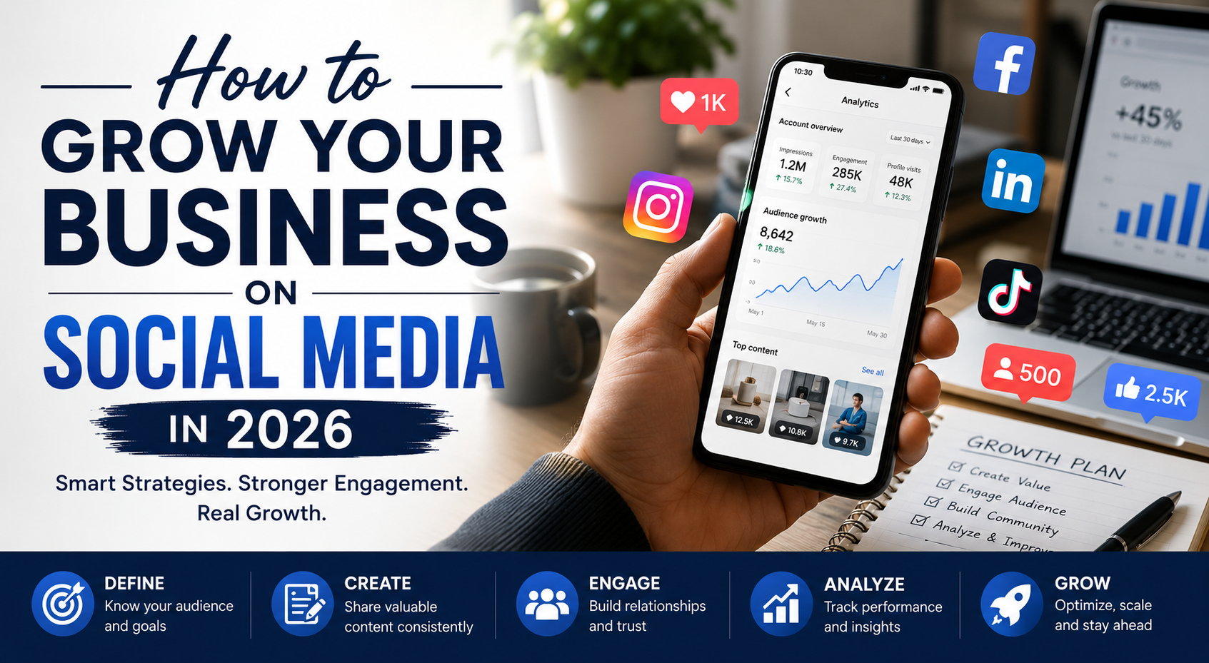 How to Grow Your Business on Social Media in 2026