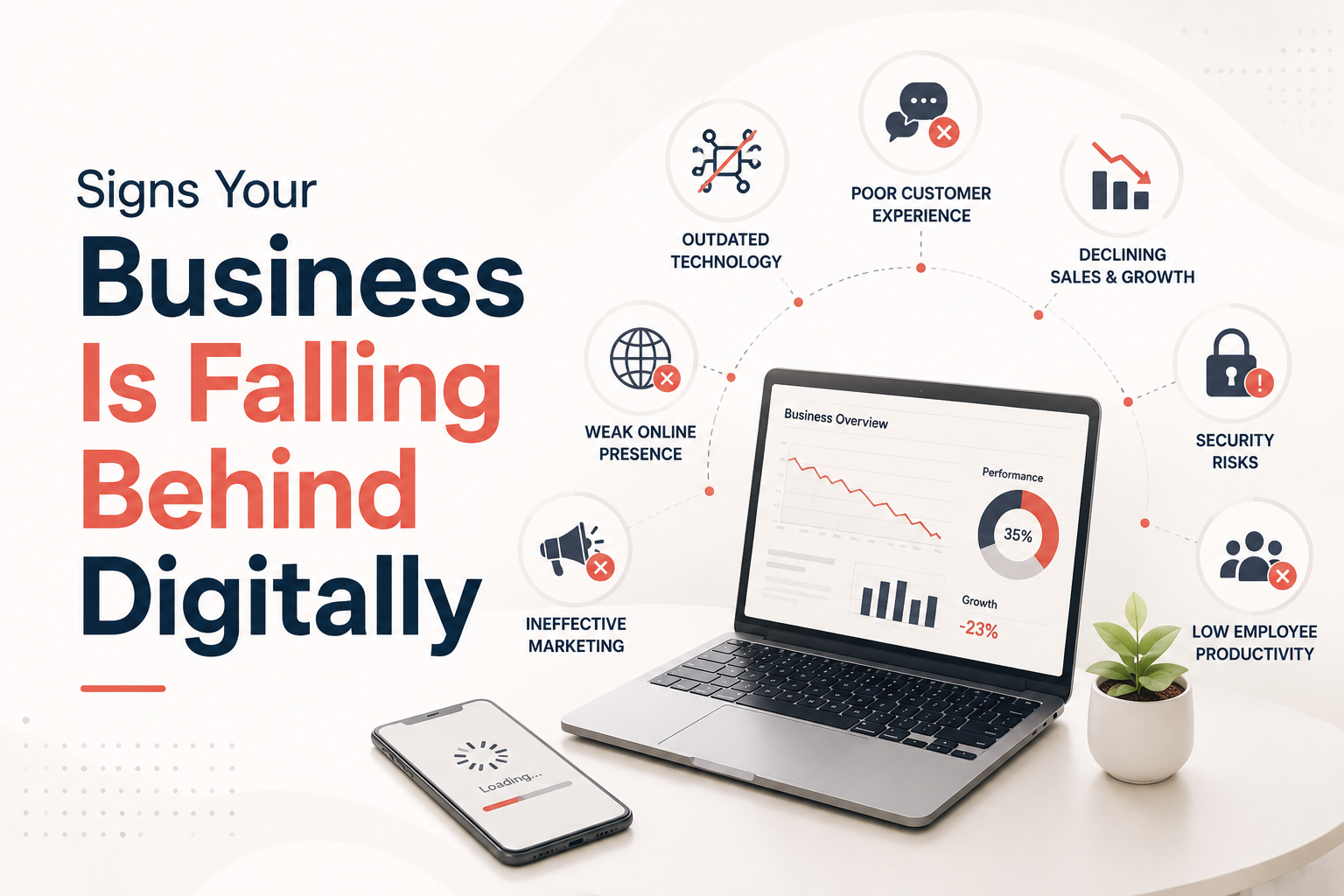 Signs Your Business Is Falling Behind Digitally
